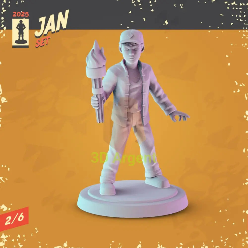 Indiana Jones Figures compatible D&D DragonLance Miniatures Pop Minis