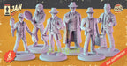 Indiana Jones Figures compatible D&D DragonLance Miniatures Pop Minis