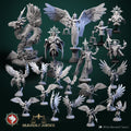Dungeons and Dragons Models - Heavenly Justice - Set by White Werewolf Tavern