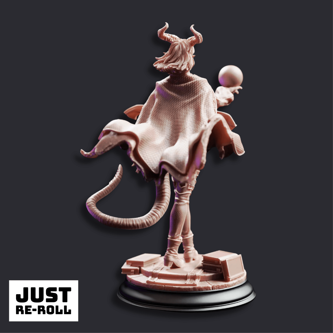 Ivy Dupré Student of Enchantment - 3D Printed Sorcerer Miniature