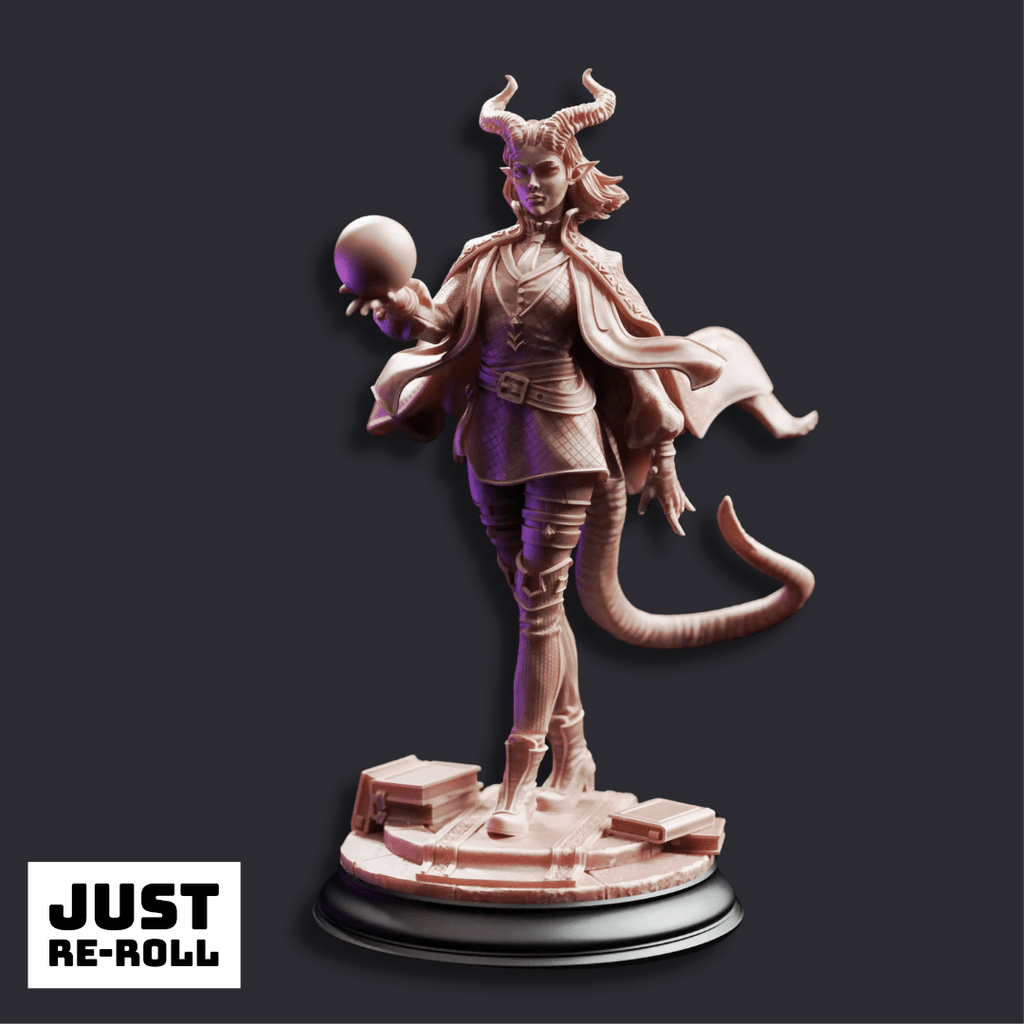 Ivy Dupré Student of Enchantment - 3D Printed Sorcerer Miniature