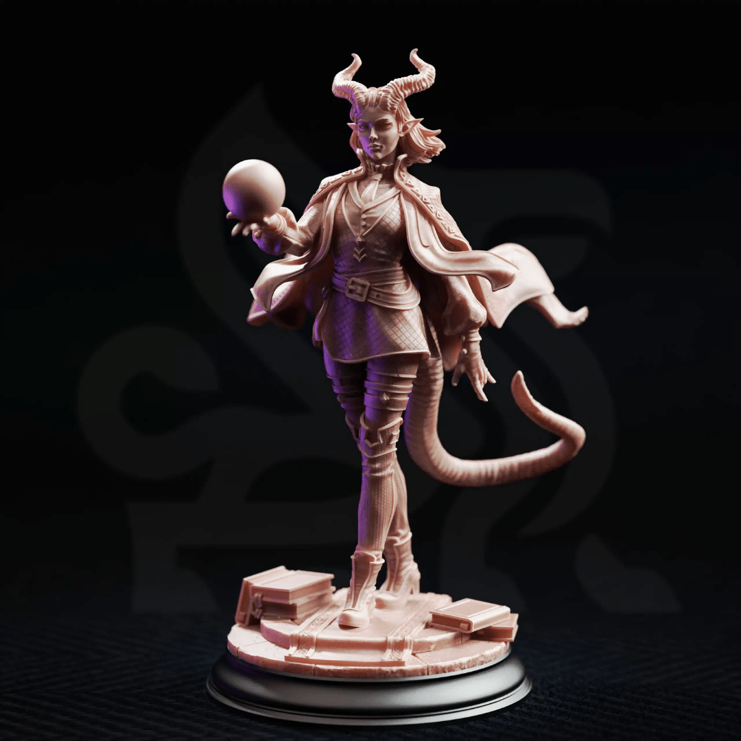 Ivy Dupré Student of Enchantment - 3D Printed Sorcerer Miniature