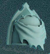 10x Space Warrior Pauldron J | Scylla Legion | DakkaDakka | Sci-Fi Grimdark Custom Bitz Wargaming Miniatures 28mm 32mm