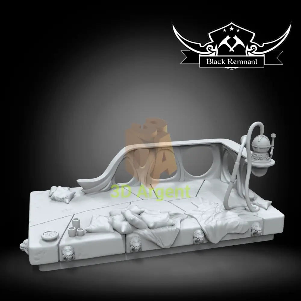 Jabba and / or Throne Star Wars Legion compatible 3D Printed Resin Miniatures