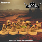 Jawa Warband 8x Star Wars Legion compatible 3D Resin Miniatures
