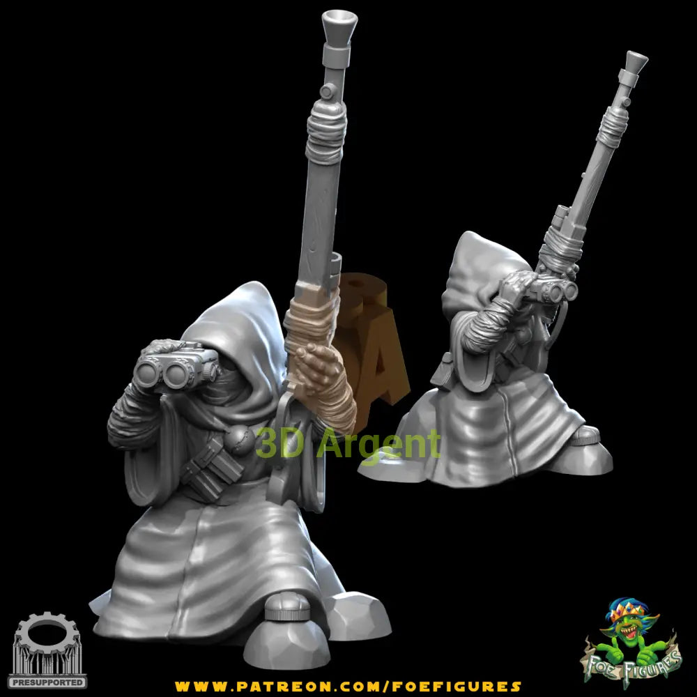 Jawa Weapons Crew Gonk Star Wars Legion compatible Resin Miniatures Foe
