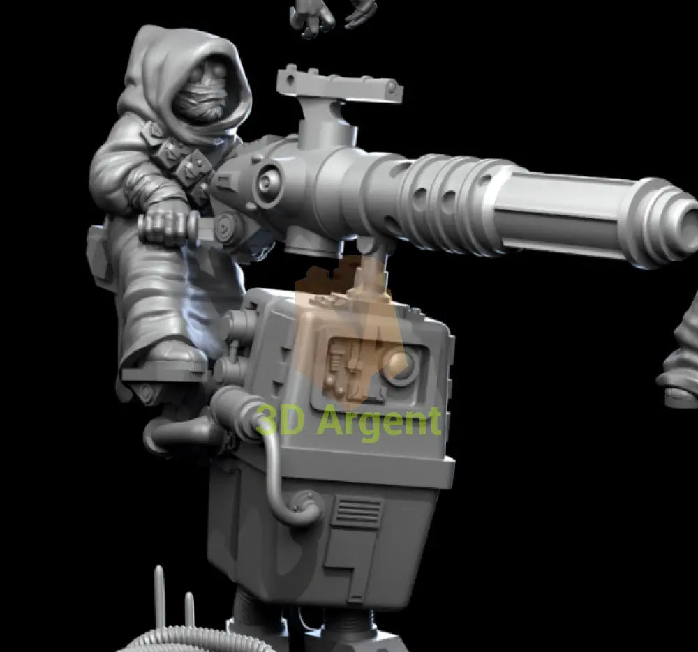 Jawa Weapons Crew Gonk Star Wars Legion compatible Resin Miniatures Foe
