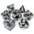 Midnight Moondrop | Art Core Dice| 7 Piece Set