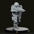 Jett Techno Guard Cyberpunk Miniature