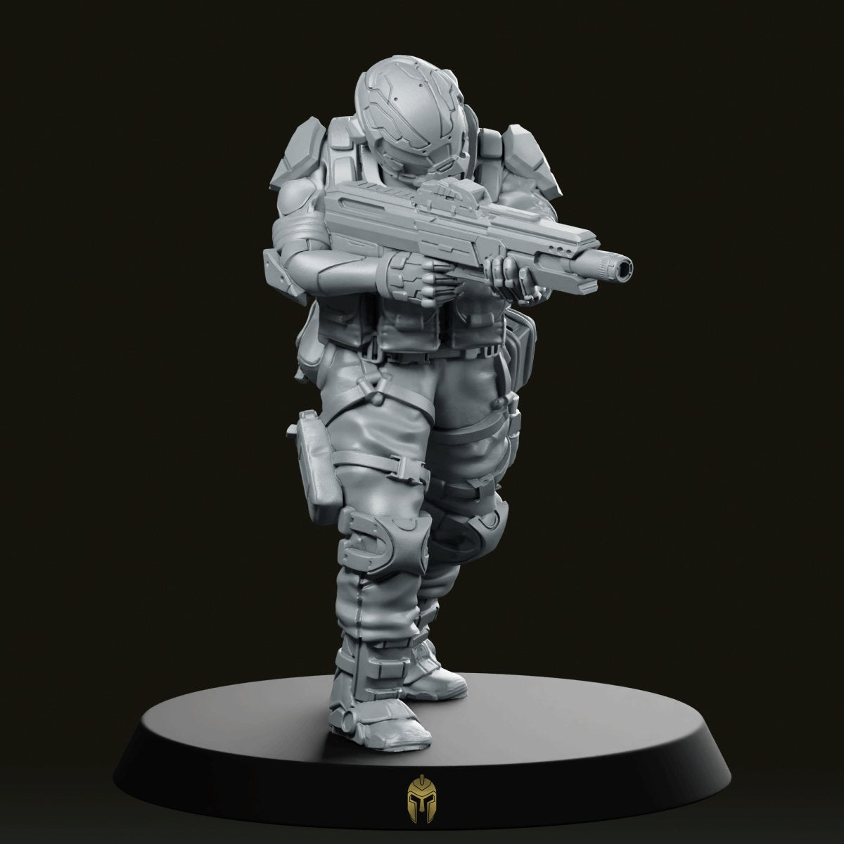Jett Techno Guard Cyberpunk Miniature