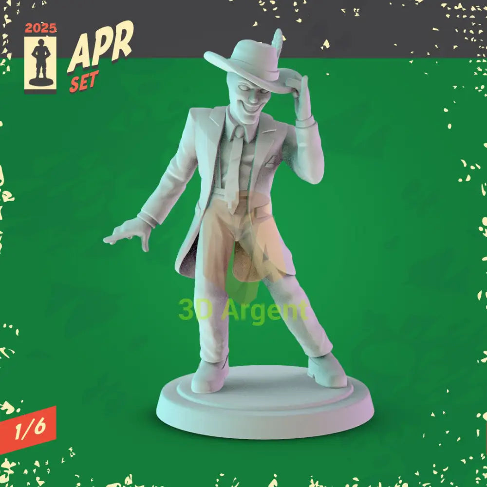 Jim Carrey Miniatures – The Mask Ace Ventura Riddler Robotnik 32 mm Resin Figures