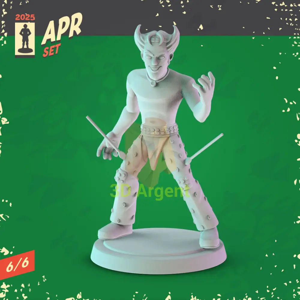 Jim Carrey Miniatures – The Mask Ace Ventura Riddler Robotnik 32 mm Resin Figures