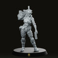 Justyne Clevel Cyberpunk Miniature