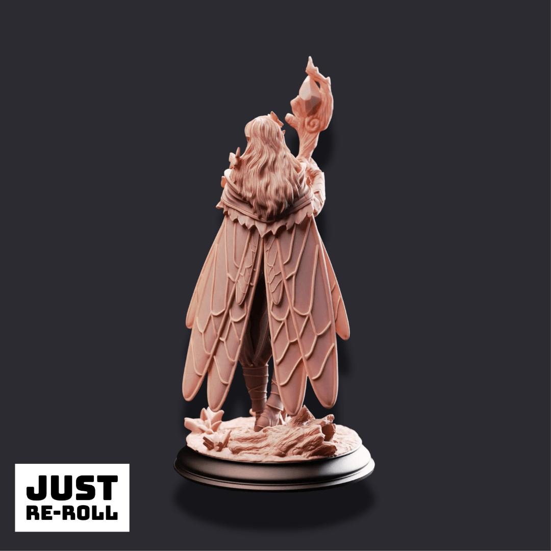 Kahlia Birdsong – Druid of the Canopy - 3D Druid Miniature
