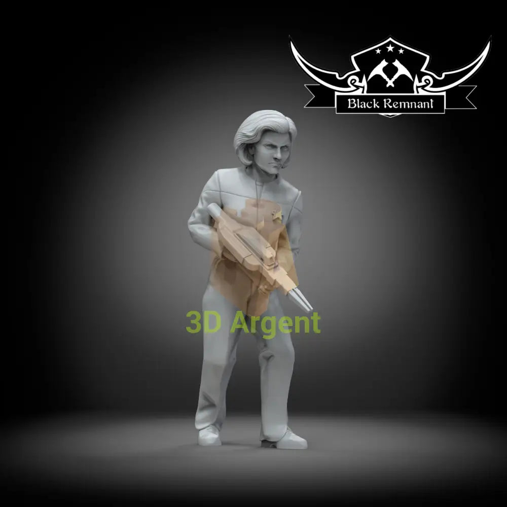 Kathryn Janeway Star Trek - Stargrave D&D 3D Printed Resin Miniatures