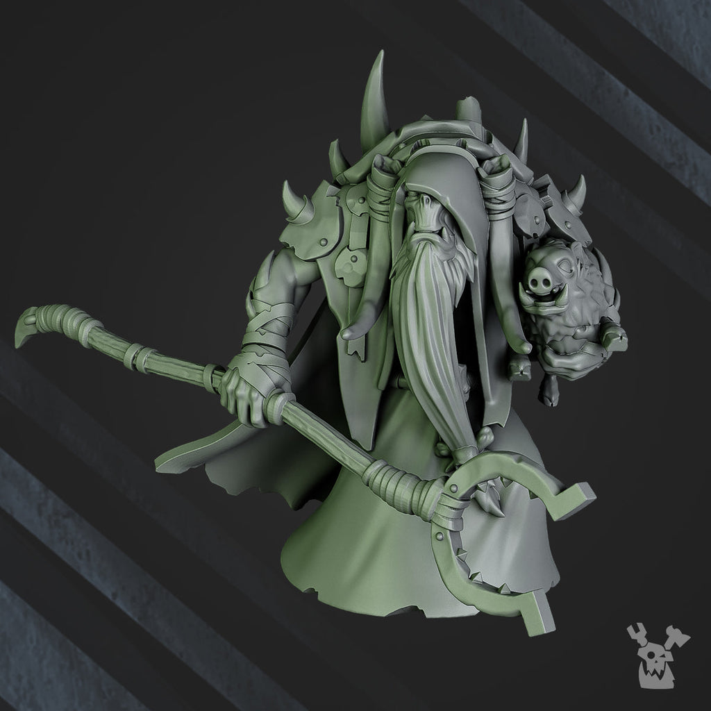 Porkaz masta Zorgmot | Orc Marauders | Grimdark Miniature | DakkaDakka