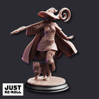 Lady Elara Head of Studies - 3D Printed Wizard Miniature
