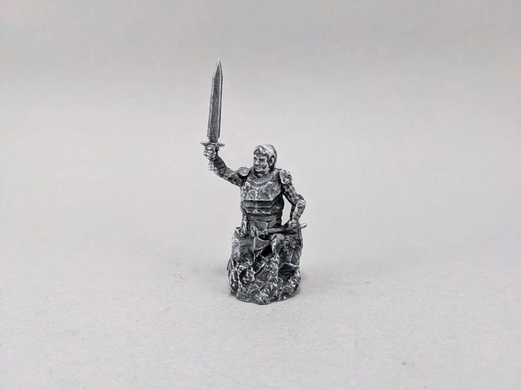 Unfinished Knight Statue