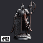 Lars von Findros Elite Knight of the North - 3D Printed Fighter Miniature