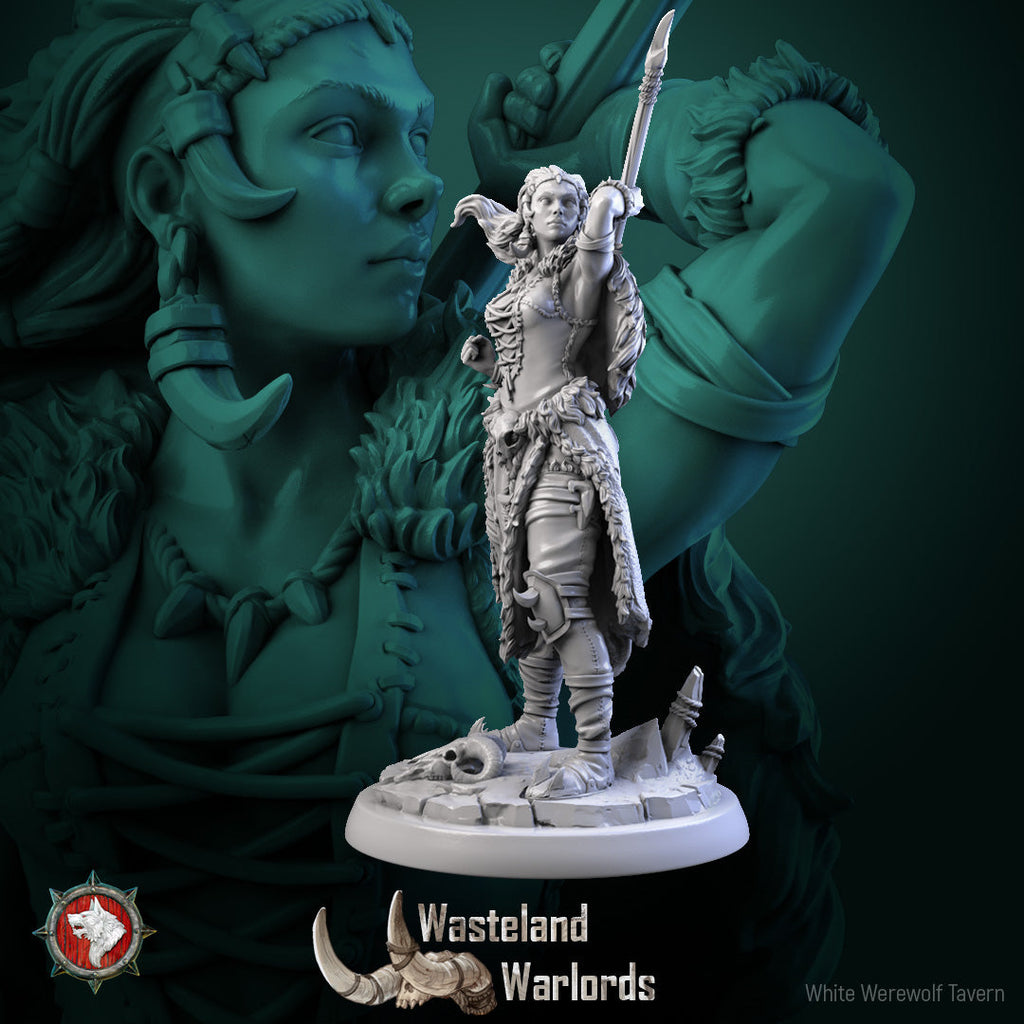 Dungeons and Dragons Models - Wasteland Warlords - Set by White Werewolf Tavern