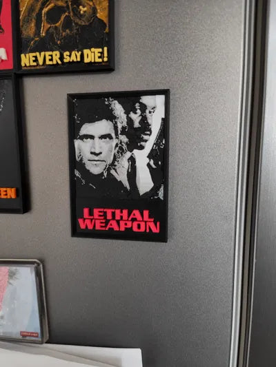 Lethal Weapon Movie Fridge Magnet