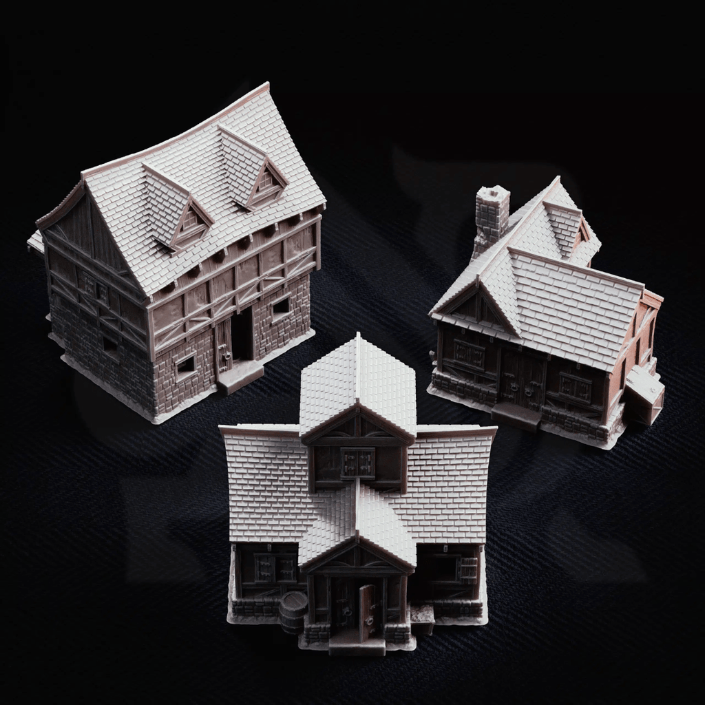 Limlight Plagued Village - 3D Printed Terrain