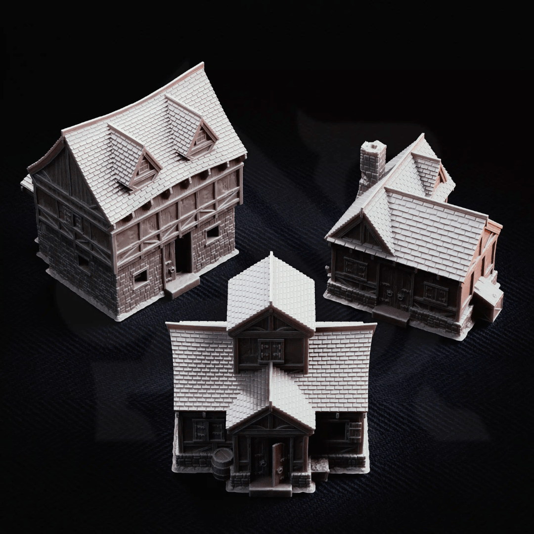 Limlight Plagued Village - 3D Printed Terrain