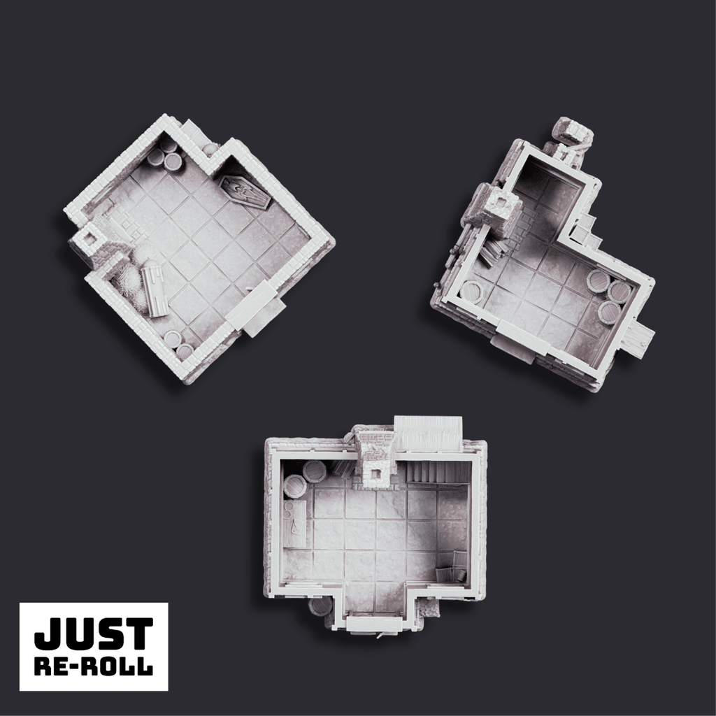 Limlight Plagued Village - 3D Printed Terrain