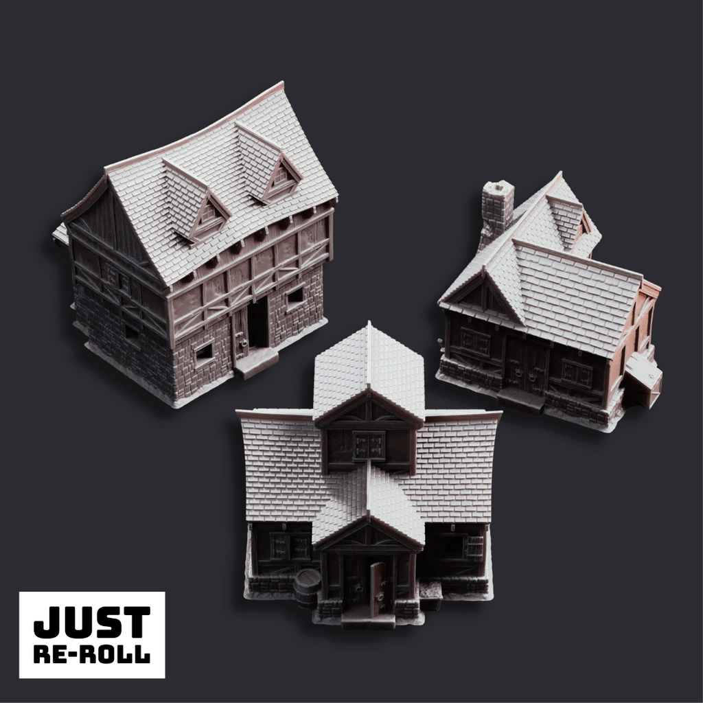 Limlight Plagued Village - 3D Printed Terrain