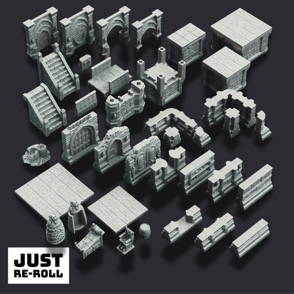 Lion’s Den Citadel – 3D Printed Terrain