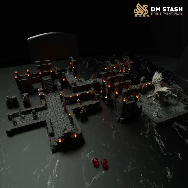 Lion’s Den Citadel – 3D Printed Terrain