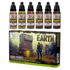 Green Stuff World Liquid Pigments Set - Earth