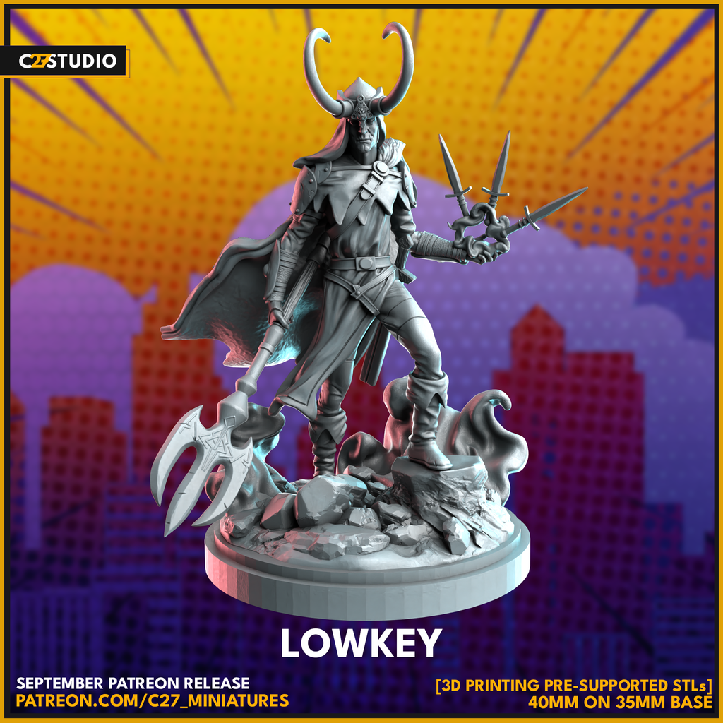 Low Key | Heroes | Sci-Fi Miniature | C27 Studio