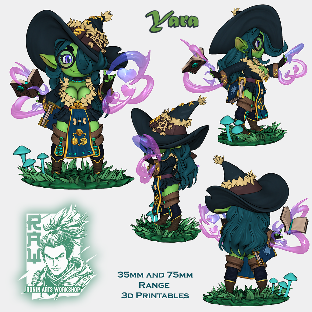 Goblin Witch Yara | Team Gobettes | Ronin Arts Workshop
