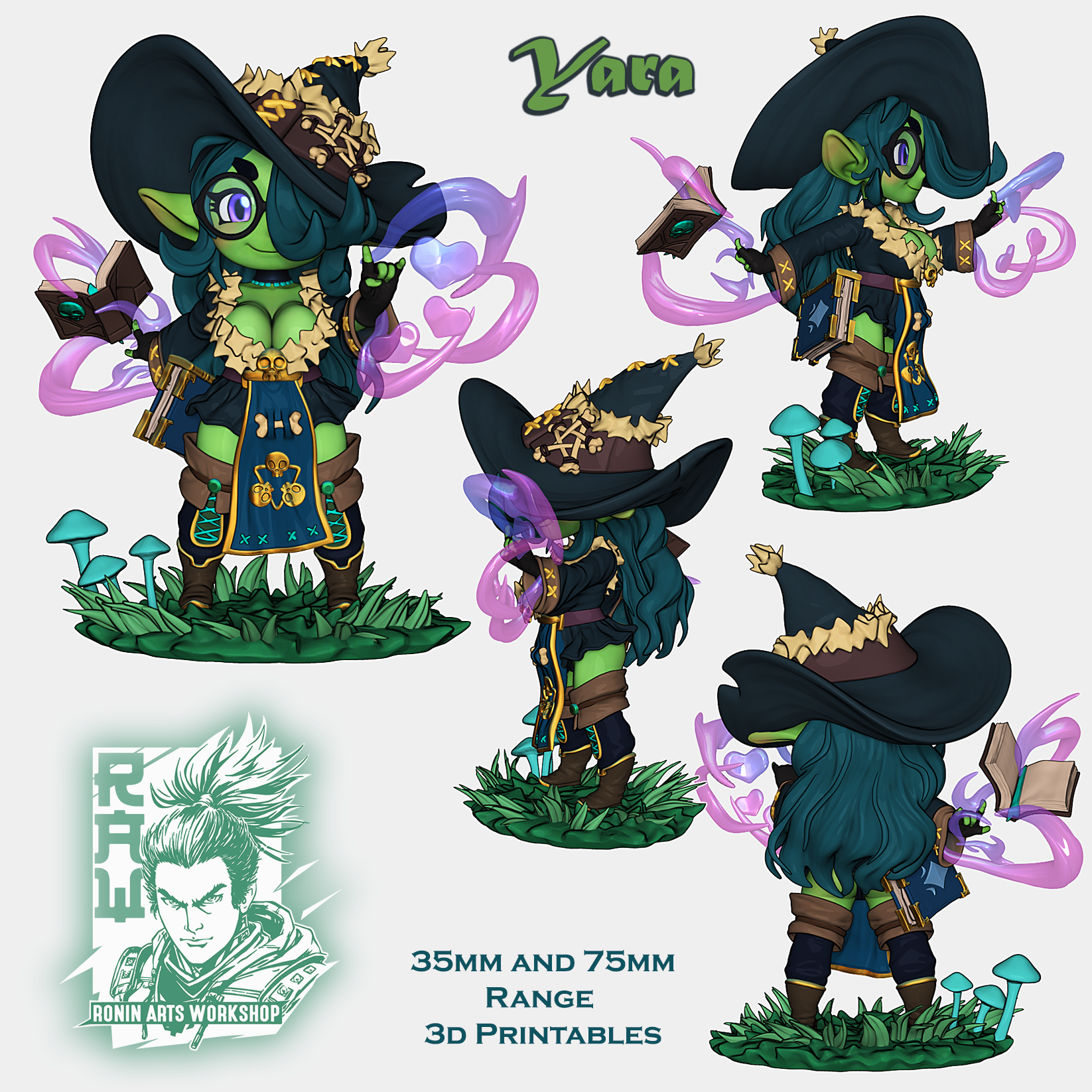 Goblin Witch Yara | Team Gobettes | Ronin Arts Workshop