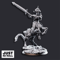 Magnus the Hateful Centaur Warboss - 3D Printed Monster Miniature