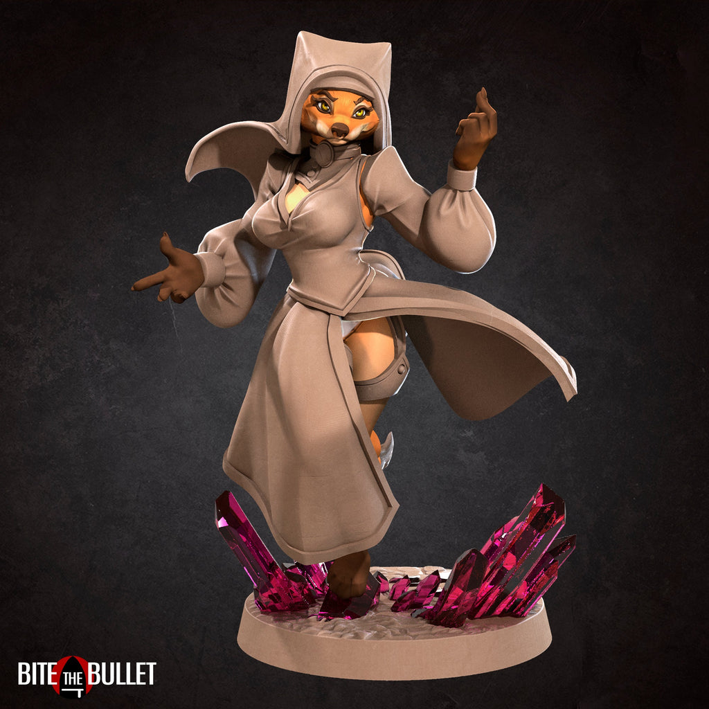 Tailed Fox Mahrian Pin-Up | Foxfolk | Bite the Bullet