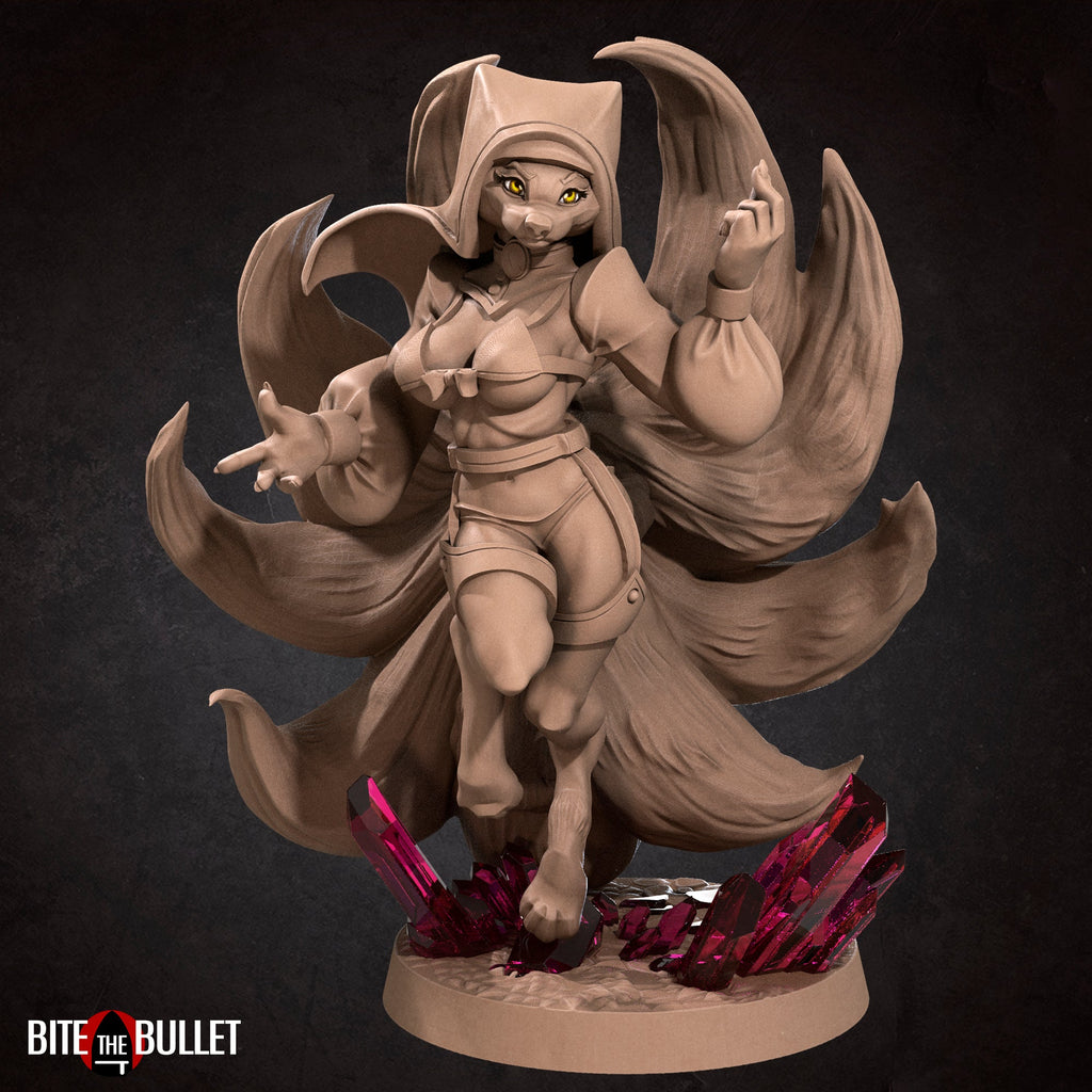 Tailed Fox Mahrian Pin-Up | Foxfolk | Bite the Bullet