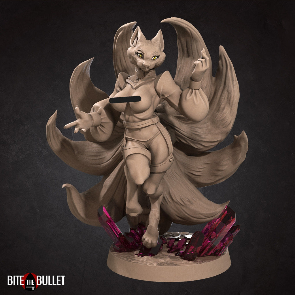 Tailed Fox Mahrian Pin-Up | Foxfolk | Bite the Bullet