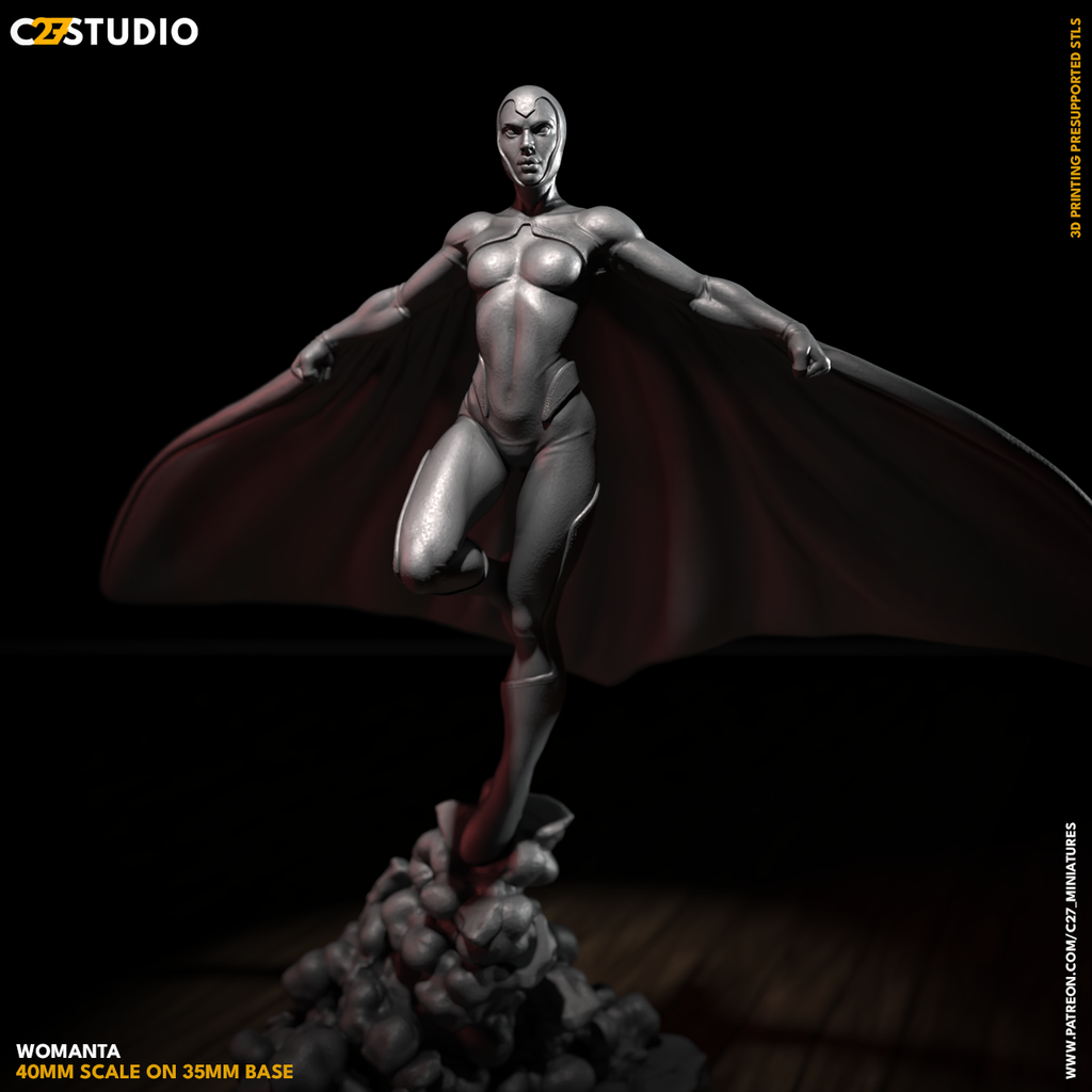 Womanta | Heroes | Sci-Fi Miniature | C27 Studio