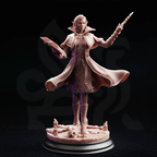 Margaux Delecour Headmistress - 3D Printed Warlock Miniature
