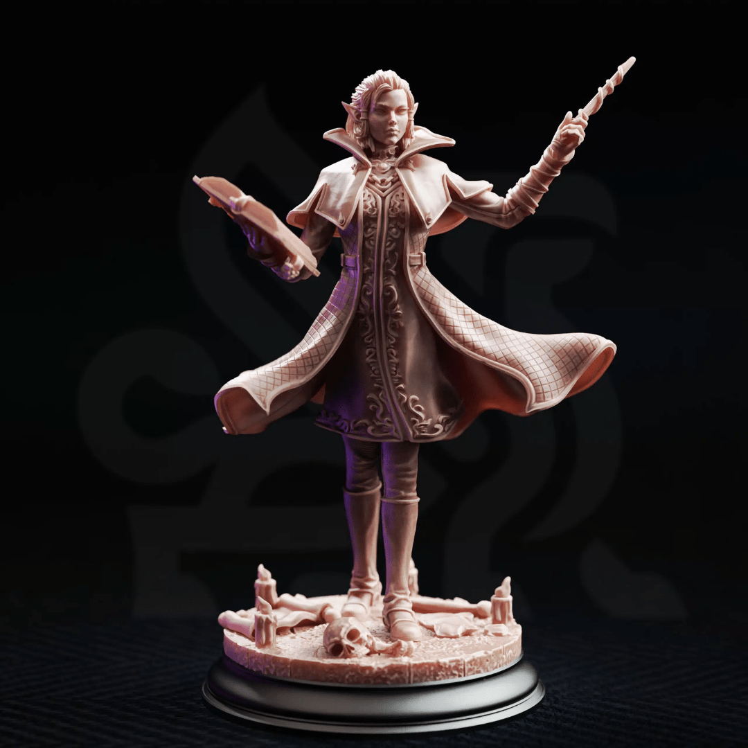 Margaux Delecour Headmistress - 3D Printed Warlock Miniature