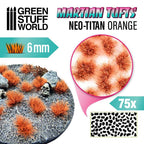 Green Stuff World - Martian Fluor Tufts - NEO-TITAN ORANGE