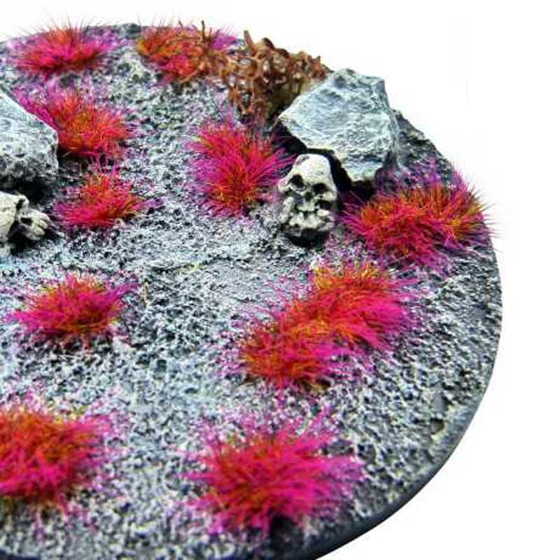 Green Stuff World - Martian Fluor Tufts - ON FIRE PURPLE