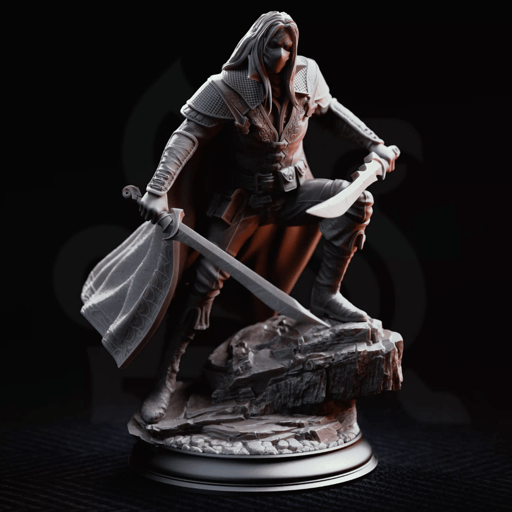 Mayor Severin Linhardt Retired Hexhunter - 3D Printed Hexhunter Miniature