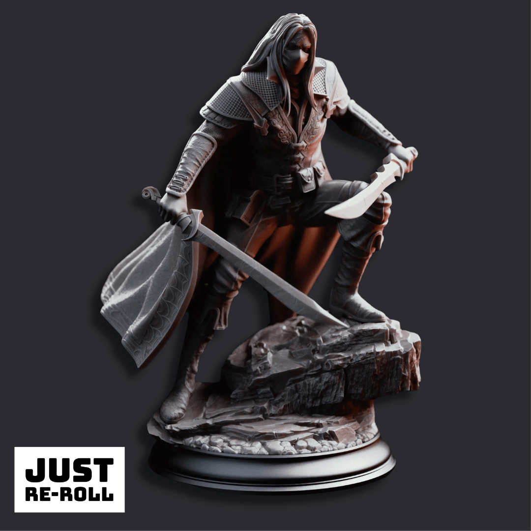 Mayor Severin Linhardt Retired Hexhunter - 3D Printed Hexhunter Miniature