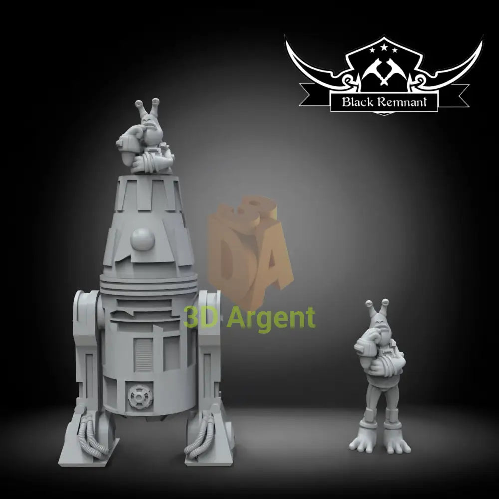 Meebur Gascon – Star Wars Legion Scale 3D Printed Resin Miniature