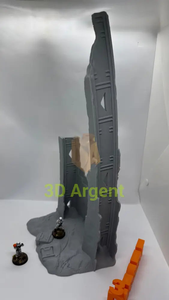 Metal Wreckage Terrain Set – 2 pieces | 28mm–32mm Sci-Fi Legion Miniature Scenery