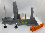 Metal Wreckage Terrain Set – 2 pieces | 28mm–32mm Sci-Fi Legion Miniature Scenery