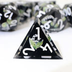 Midnight Moondrop | Art Core Dice| 7 Piece Set